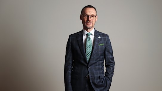 Outgoing director general of the National Archives, David Fricker.