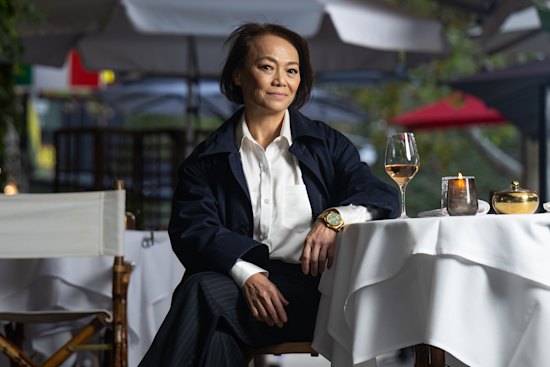 Nahji Chu in the street dubbed “Rue de Chu”. “I’m … tired of being in the background and all my people being quiet,” she says, “and that’s why I’m loud, sometimes rude and obnoxious.”