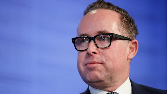 Qantas chief executive Alan Joyce. He and his team have Qantas is a better position than most of its regional peers.