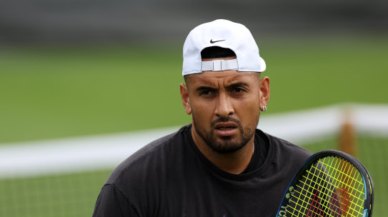 Outspoken: Nick Kyrgios.