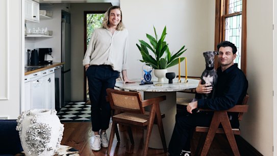 “Having lived in and fallen in love with the space, purchasing the home directly from the owners felt ‘meant to be’,” says Corey Ashford (right).