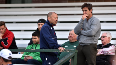Eddie Jones invited Andrew Johns along to an England training session before the third Test against the Wallabies in 2016. 