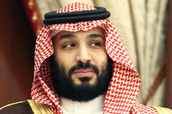 Saudi Arabia's Crown Prince Mohammed bin Salman.