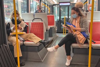 Masks are again mandatory on public transport in Queensland as Omicron spreads throughout the state.