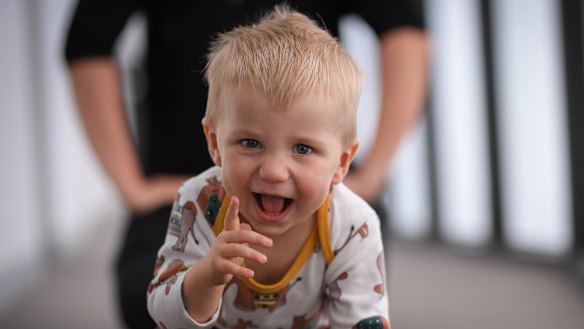 Billy Bishop needs to have intensive therapy before he turns two. 