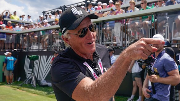 LIV Golf frontman Greg Norman.
