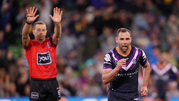 Match officials are unhappy about the switch to one referee.