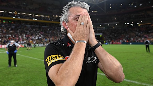Title-winning Panthers coach Ivan Cleary.