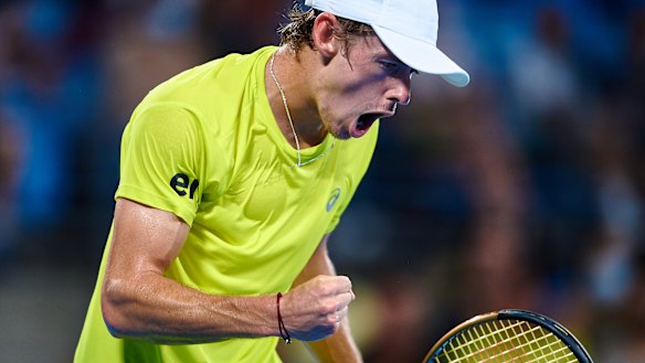 Alex de Minaur will begin his Australian Open campaign next week against unseeded Italian Lorenzo Musetti.