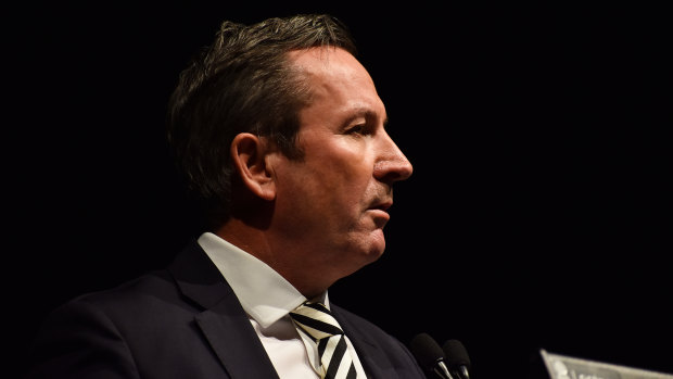 WA Premier Mark McGowan. 