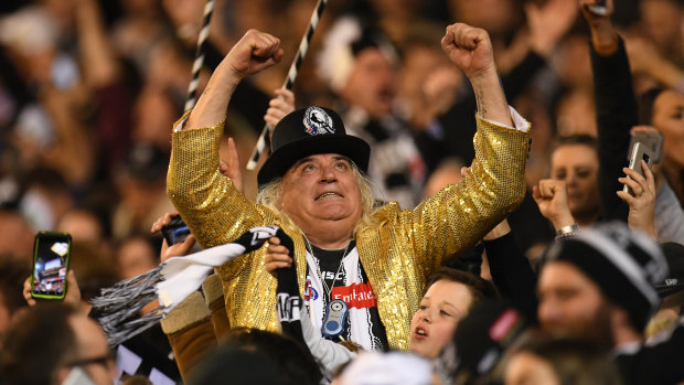 Home ground advantage? The Pies will certainly have vocal, local support at the MCG.