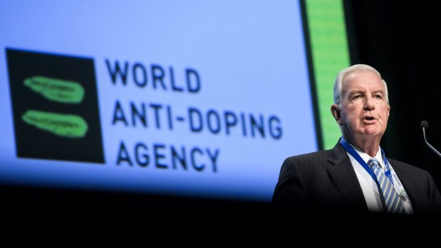 World Anti-Doping Agency president Craig Reedie.