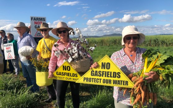 Protests have persisted for years over the Narrabri gas project.