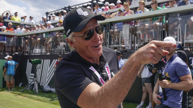 LIV Golf frontman Greg Norman.