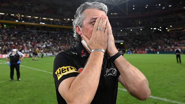 Title-winning Panthers coach Ivan Cleary.