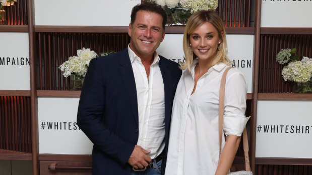 Karl Stefanovic at the Witchery and Ovarian Cancer Research Foundation White Shirt Campaign launch at 12-Micron on Wednesday.