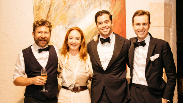 Daimon Downey, Ros Oatley, Ben Buckingham and Bobby Oatley were among the A-listers at the charity gala.
