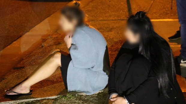 Two women are arrested after their vehicle was stopped and searched in Bondi. 