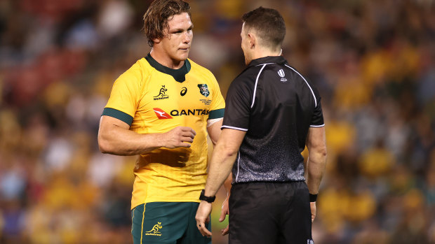 Michael Hooper and the Wallabies could not get past Argentina.