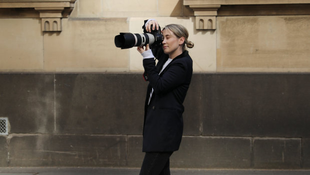 Katie Fergus chronicles street style in Melbourne.