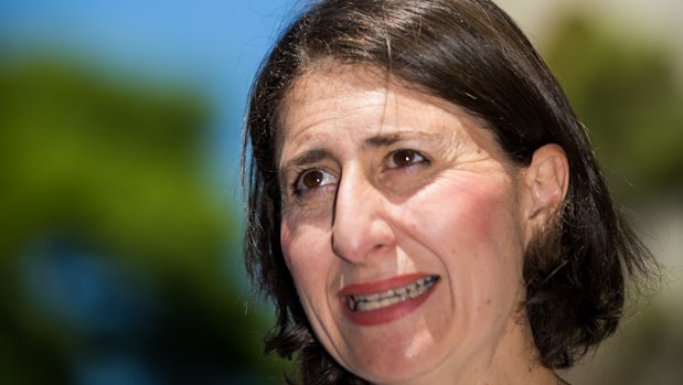 NSW Premier Gladys Berejiklian .