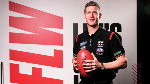 Saints legend Nick Dal Santo is St Kilda’s new AFLW coach.