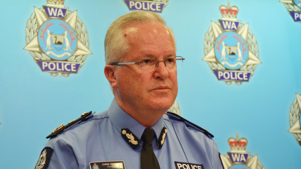WA Police Commissioner Chris Dawson said the fight was very disturbing.