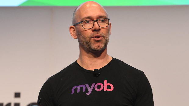 MYOB chief Tim Reed.