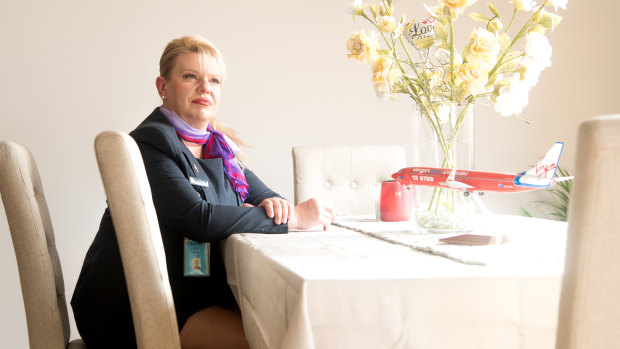 Virgin Australia flight attendant Natasha Pawlak. 