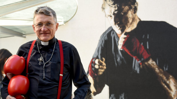 "Fighting" Father Dave Smith, to be ousted by the church following his marriage breakdown.