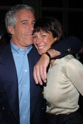 Jeffrey Epstein and Ghislaine Maxwell in New York in 2005.