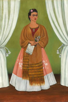 ‘Self-Portrait Dedicated to Leon Trotsky’, By Frida Kahlo,1937.