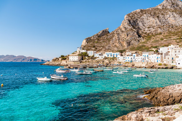 Levanzo Island, west of Sicily.