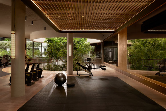 A glimpse of the five-storey wellness centre at TotalFusion Platinum.