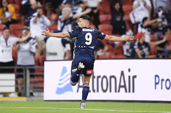 Andrew Nabbout will be back in action for Victory on Saturday. 