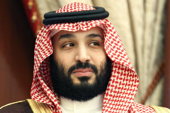 Saudi Arabia’s Crown Prince Mohammed bin Salman. The Saudis are thought to need an oil price of about $US90 a barrel to balance their budget as the kingdom spends vast amounts to diversify its economy.