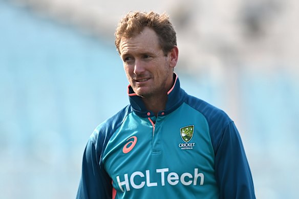 Chairman of selectors George Bailey.