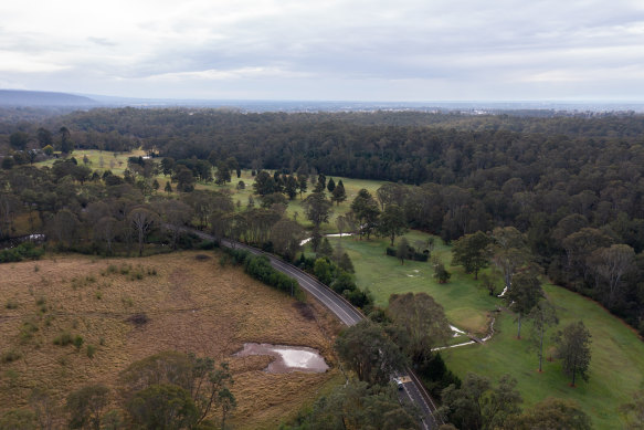 Land on the Cumberland Plain, where policy on housing and koalas has intersected.