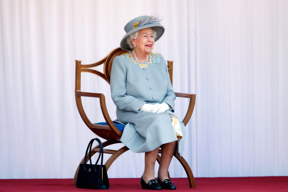 The Queen took a handbag to even the most formal occasions, such as last year’s Trooping of the Colour.