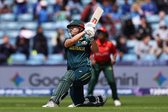Georgia Voll hit boundaries in the innings as they defeated Bangladesh.