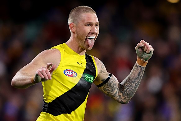Nathan Broad has experienced life at both ends of the ladder in his career at Richmond.