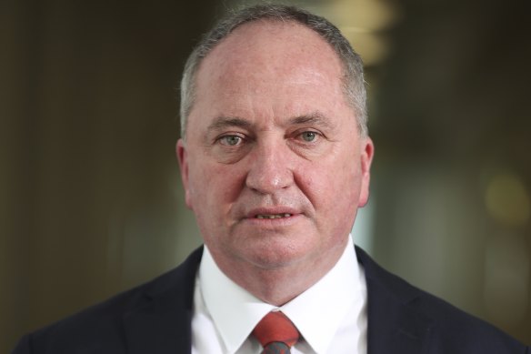 Deputy PM Barnaby Joyce. 