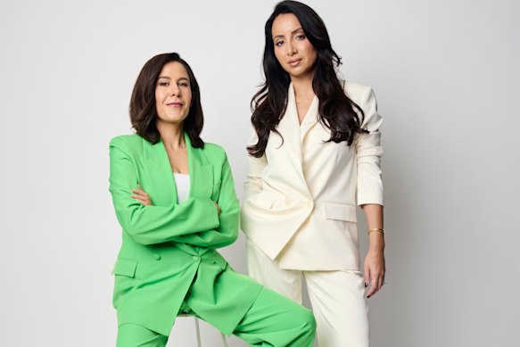 Jan Fran (left) recently announced the launch of Ette Media with Antoinette Lattouf.