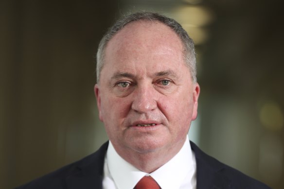 Deputy PM Barnaby Joyce. 