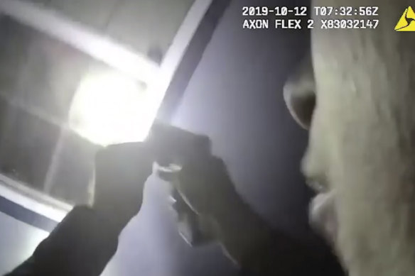 Body camera footage released by Fort Worth Police of an incident where a woman was shot inside her home qhile playing a video game.