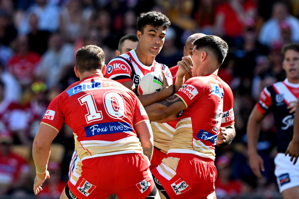 Joseph Suaalii against the Dolphins.