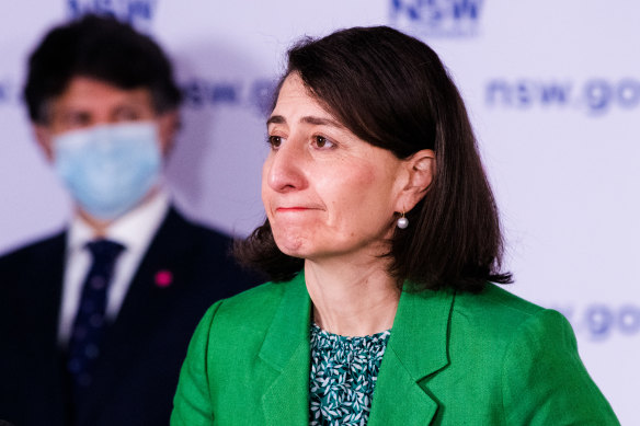 NSW Premier Gladys Berejiklian on Wednesday.