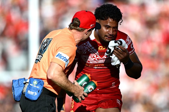 Eli Katoa faces a key medical test in his bid to return to rugby league.