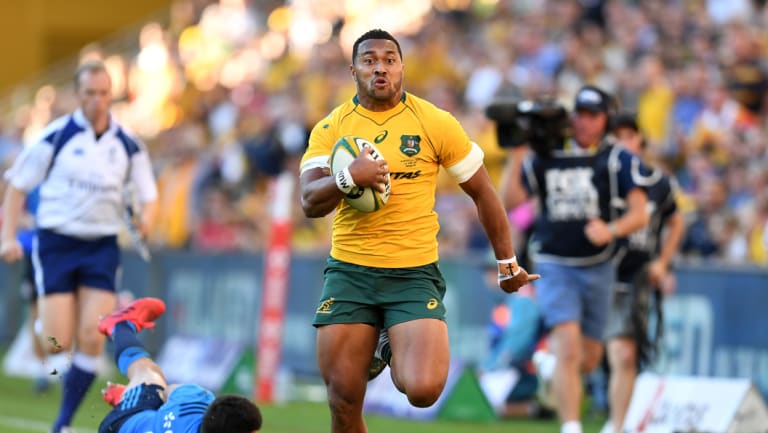 Ill-discipline: Sefa Naivalu has joined a growing list of Wallabies guilty of breaking team protocols.