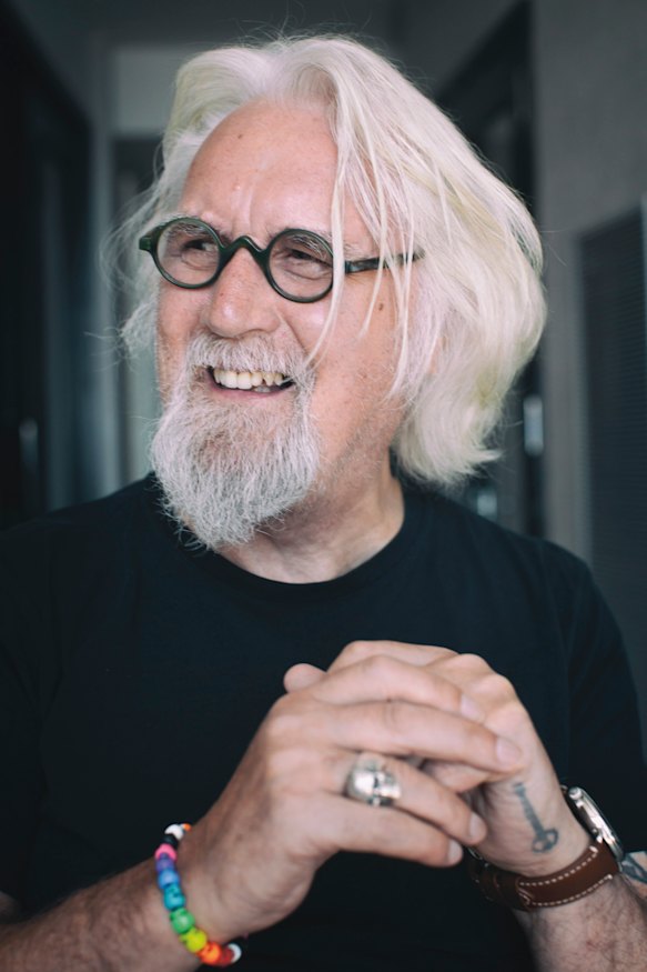 'My brain works differently from what it used to,' says Billy Connolly, whose new book is called Tall Tales and Wee Stories. 